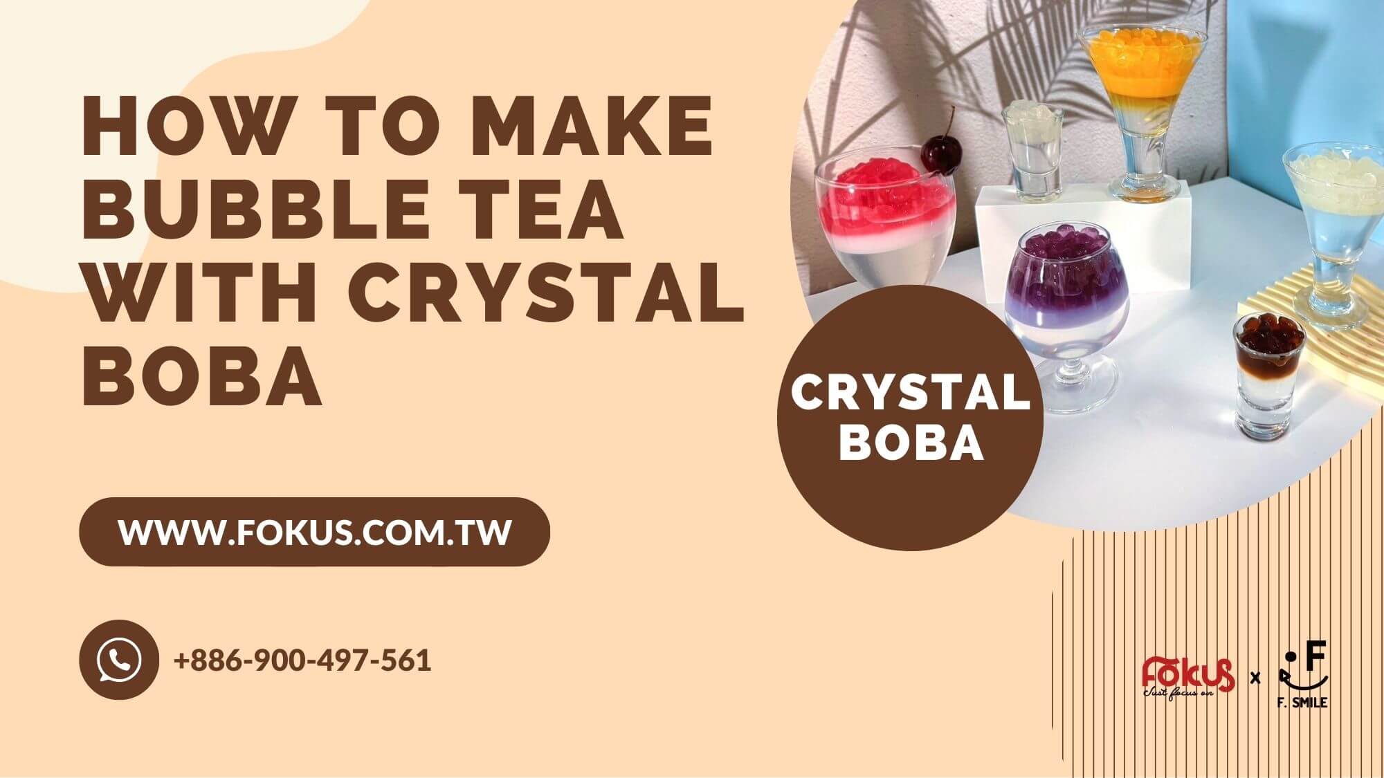 How to make bubble tea with crystal boba?